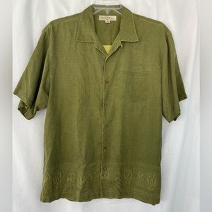 Men’s Tommy Bahama Button Down Collared Short Sleeve Shirt